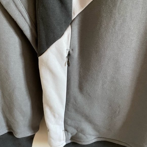 Lululemon All Yours Hoodie Colourblock Starlight/Asphalt Grey/Graphite Size 4 - Picture 11 of 12
